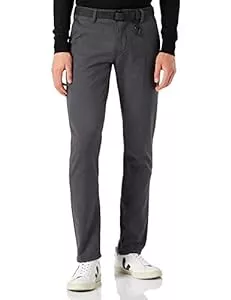 TOM TAILOR Denim Hosen TOM TAILOR Denim Herren Straight Fit Chino Hose mit Gürtel