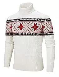AIDEAONE Pullover & Strickmode AIDEAONE Herren Rollkragen Turtleneck Strickpullover Stehkragen Pullover Sweater Warme Basic Feinstrick Rollkragenpullover