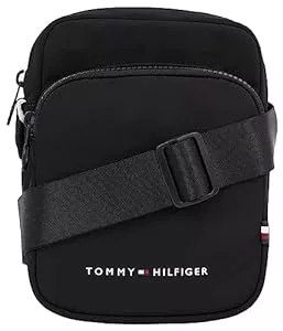 Tommy Hilfiger Taschen & Rucksäcke Tommy Hilfiger TH Skyline Mini Reporter Black