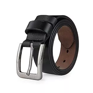 VRLEGEND Gürtel VRLEGEND Ledergürtel Herren 110-175cm Gürtel Leder Jean Business Metall Retro Jeansgürtel Vollrindleder 38mm Breite