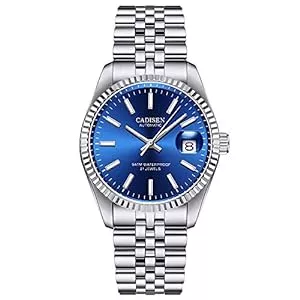 CADISEN Uhren CADISEN Automatik Uhr Herren Mechanische Automatikuhr Saphirglas Und Edelstahlarmband Uhr…