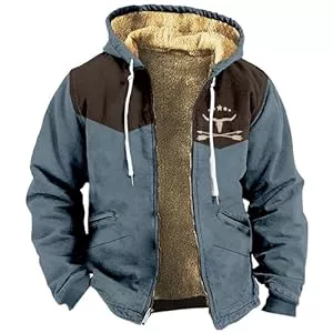 Asija Jacken Herren Winterjacke Jacke Herren Snowboardjacke Herren Winterjacke Herren Winterjacke 2024 Fleecejacke Reißverschluss Daunenjacke Mit Kapuze Jacke Outdoor Herbst Winter Gepolstert Dicke Comfortable