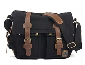Eysee Taschen & Rucksäcke Eysee Schultertasche Herren Canvas-Umhängertasche Daypack für Alltag und Sport 35cm (L) X 30cm(H) X 10cm(W)