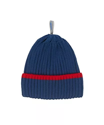 Finkid Hüte & Mützen Finkid Pompeli denim red Winter Beanie Strickmütze
