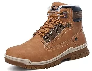 ARRIGO BELLO Stiefel ARRIGO BELLO Winterstiefel Herren Winterschuhe Gefüttert Rutschfeste Warm Stiefel Gemütlich Trekking Wanderschuhe Boots 41-46EU