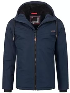 ALESSANDRO SALVARINI Jacken ALESSANDRO SALVARINI Herren Winter Jacke warm mit Kapuze AS-331