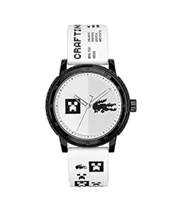 Lacoste Schals & Tücher Lacoste Analog Quarzuhr für Herren mit Schwarzes Silikonarmband - 2011180