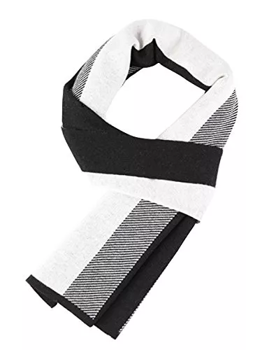 WANYING Schals & Tücher WANYING Winter Herbst Herren Strickschal 6% Wolle Gestrickter Schal Casual Business Gentleman - 180 * 30 cm Gestreift