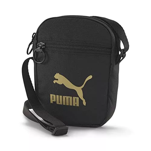 PUMA Taschen & Rucksäcke PUMA Originals Tragbare Schultertasche Schwarz-Gold OSFA