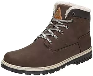 Mishansha Stiefel Mishansha Unisex Winterschuhe Winterstiefel mit Warm Gefüttert, Gr. 36-48
