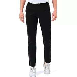 D'MARO Hosen D'MARO Herren Chino-Hose - Organic Cotton- Slim-Fit - Komfort mit Stretch - Bio-Baumwolle