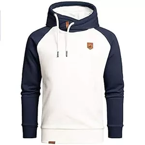 Amaci&Sons Kapuzenpullover Amaci&Sons Herren Basic Kapuzenpullover Sweatjacke Pullover Hoodie Sweatshirt 4053