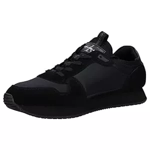 Calvin Klein Jeans Sneaker & Sportschuhe Calvin Klein Jeans Herren Runner Sneaker Sock Laceup Nylon-Leather Sportschuhe