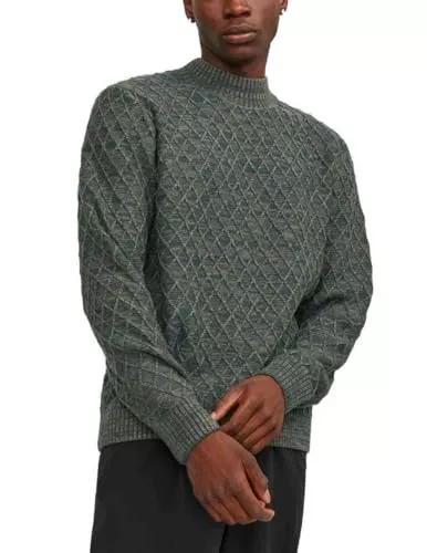 JACK & JONES Pullover & Strickmode JACK & JONES Male Strickpullover Mock Neck