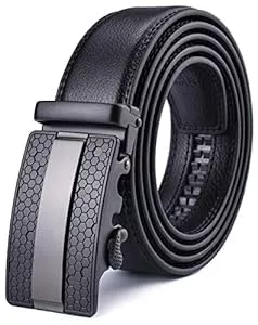 Xhtang Gürtel Xhtang Gürtel Herren Automatik Gürtel mit Automatikschließe-3,5cm Breite