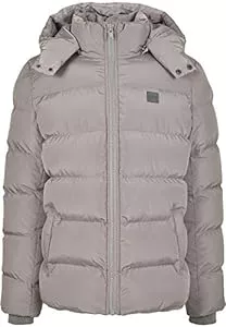 Urban Classics Jacken Urban Classics Herren Jacke Daunenjacke Hooded Puffer Jacket Winterjacke, Steppjacke gefüttert mit abnehmbarer Kapuze in vielen Farben, Größen S - 5XL