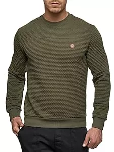 Indicode Pullover & Strickmode Indicode Herren Dash Pullover mit Rundhals-Ausschnitt | Herrenpulli Strickpullover Männer