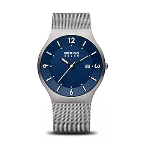 BERING Uhren BERING Herren Uhr Solar Movement - Solar Collection mit Edelstahl und Saphirglas 14440-XXX Armbandsuhren - Wasserdicht: 5 ATM
