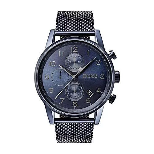 Hugo Boss Uhren BOSS Watches Herren Quarz Armbanduhr mit Edelstahlarmband
