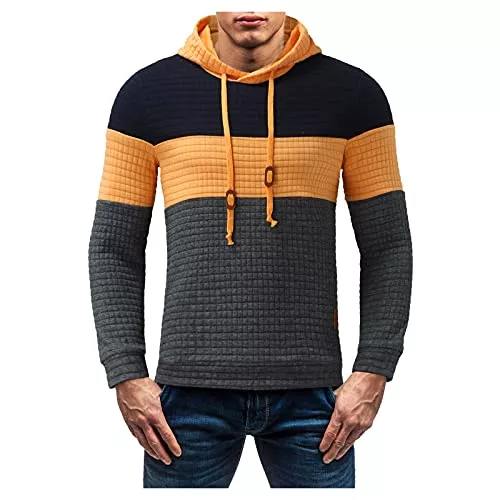 Generisch Kapuzenpullover Generisch Herren Pullover Kapuzenpullover Sweatshirt Sweater Pulli Hoodie Herren Hoodie Mit ReißVerschluss Pulli Langarm Sweatshirt Pulli Hoodie Herren Herren Pullover