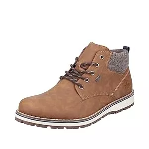 Rieker Stiefel Rieker Herren Schnürstiefeletten 38419, Männer Stiefeletten