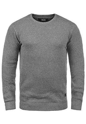 !Solid Pullover & Strickmode !Solid Karl O-Neck Herren Strickpullover Feinstrick Pullover mit Rundhalsausschnitt