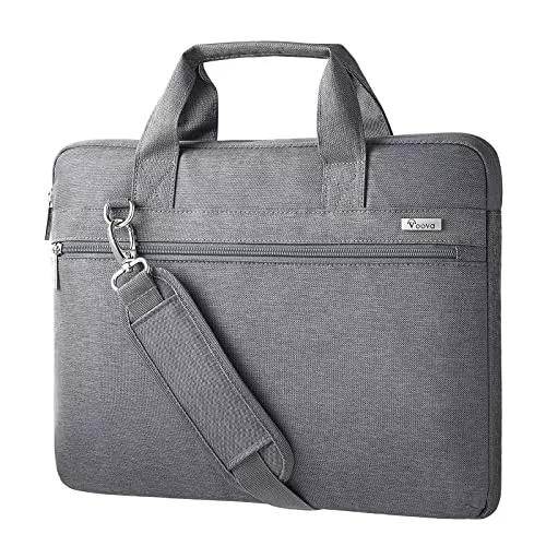 Voova Taschen & Rucksäcke Voova Laptoptasche 360°Schutz, Wasserdicht Stoßfest Umhängetasche, mit Schultergurt und Griff, Kompatibel mit Apple Macbook Dell Acer ASUS Samsung HP Microsoft Lenovo