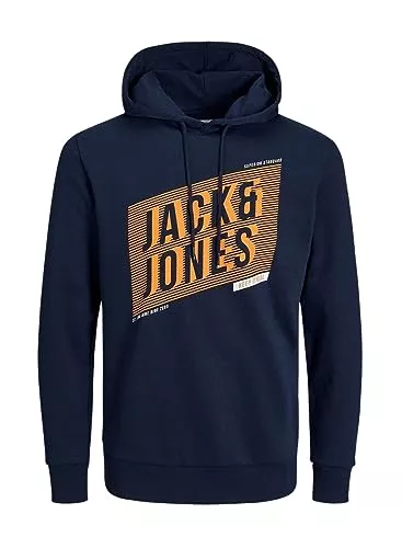 JACK & JONES Kapuzenpullover Jack & Jones Men's Jjnet Sweat Hooded Sweatshirt