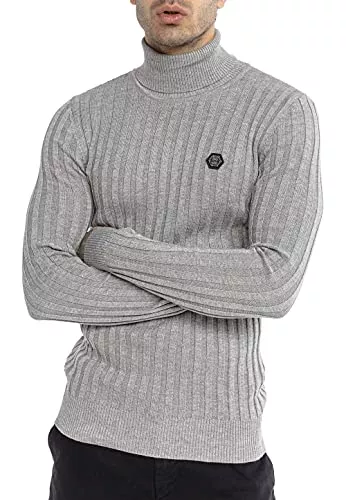 Redbridge Pullover & Strickmode Red Bridge Herren Rollkragen Pullover Sweatshirt Strickpullover