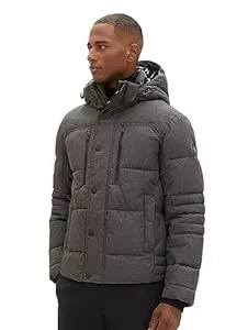 TOM TAILOR Jacken TOM TAILOR Herren Winterjacke mit Abnehmbarer Kapuze