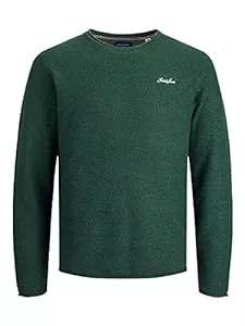 JACK & JONES Pullover & Strickmode JACK & JONES Herren Jorpaul Tons Knit Crew Neck Detail Sn Pullover
