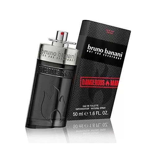 Bruno Banani Fragrance Accessoires bruno banani Dangerous Man – Eau de Toilette Natural Spray – Unwiderstehlich-aufregendes Herren Parfüm
