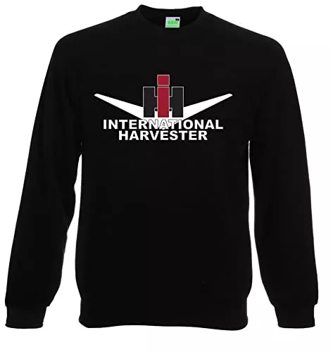 Bimaxx Pullover & Strickmode Bimaxx IHC International Harvester Classic V Sweatshirt Herren Pullover, Langarm, Brustdruck Traktor-Motiv