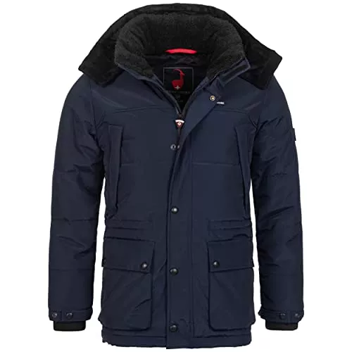 Höhenhorn Jacken Höhenhorn Mangard Herren Winter Jacke Steppjacke Gefüttert Winterjacke Parker Parka