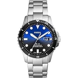 Fossil Uhren Fossil Herrenuhr FB - 01, 42mm Gehäusegröße, Quarzwerk, Edelstahlarmband