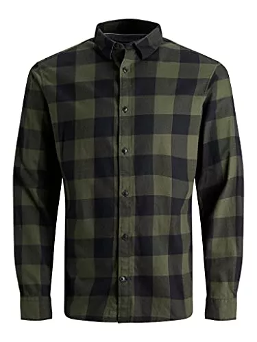 JACK &amp; JONES Hemden JACK &amp; JONES Male Karohemd Slim Fit Karohemd