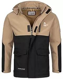 Arctic Seven Jacken Arctic Seven Herren Softshell Outdoor Jacke Wasserabweisende Funktionsjacke Windbreaker AS303