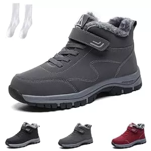 Hokuto Stiefel Hokuto Orthoboots Pro - Ergonomische Winterstiefel Schmerzlindernd & Wärmend, Winter Outdoor Wasserdicht Rutschfest Schneestiefel