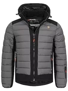 Geographical Norway Jacken Geographical Norway Winter Jacke Parka Steppjacke Kapuze Kapuzenjacke Parka Outdoor Stepp FvS Production H-H