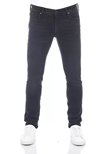 JACK & JONES Jeans JACK & JONES Herren Jeans JJIGLENN Jeanshose Hose Slim Fit Stretch Denim Pant Blau Schwarz w27 w28 w29 w30 w31 w32 w33 w34 w36 w38