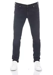 JACK & JONES Jeans JACK & JONES Herren Jeans JJIGLENN Jeanshose Hose Slim Fit Stretch Denim Pant Blau Schwarz w27 w28 w29 w30 w31 w32 w33 w34 w36 w38