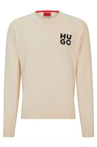 HUGO Pullover & Strickmode HUGO Herren San Cassio-l Knitted Sweater