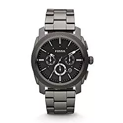 FOSSIL Uhren FOSSIL Herrenuhrenmaschine, Quarz-Chronographenwerk, Edelstahlarmband