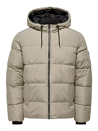 ONLY & SONS Jacken ONLY & SONS male Daunenjacke Kapuze mit Kordelzug Jacke