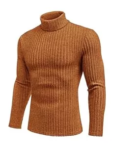 Ekouaer Pullover & Strickmode Ekouaer Herren Rollkragen Unterwäsche Rollkragenshirt Dünn Thermooberteile Thermowäsche