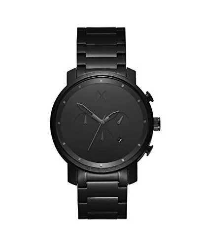 MVMT Uhren MVMT Analog Quarzuhr für Herren mit Braunes Lederarmband