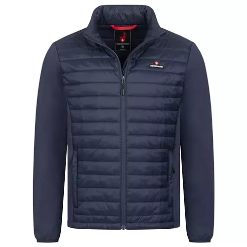 Höhenhorn Jacken Höhenhorn Kaprun Herren Jacke Hybridjacke Steppjacke Softshell Sportjacke