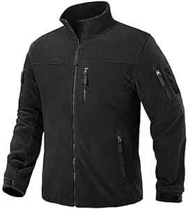 TACVASEN Jacken TACVASEN Herren Militär Outdoor Fleecejacke Warme Taktische Jacke Fleece Jacket