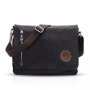 FANDARE Taschen & Rucksäcke FANDARE Unisex Messenger-Tasche, 35,6 cm, tragbar, Umhängetasche, für Studenten, Reisen, Arbeit, Schule, Damen/Herren, Umhängetasche