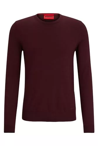 HUGO Pullover & Strickmode HUGO Herren San Cedric-M1 Pullover aus besonders feiner Merinowolle
